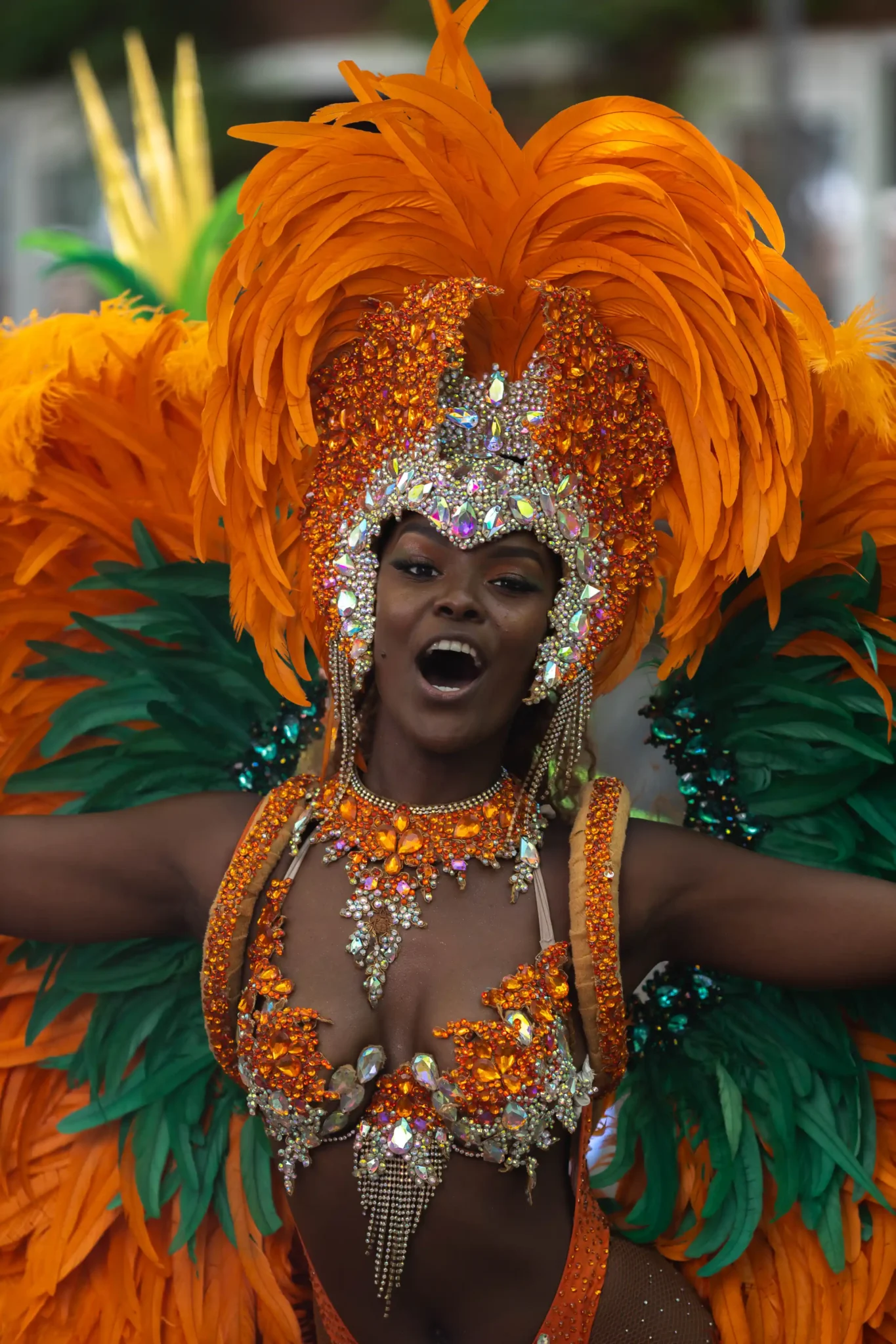 Beautiful girl at Zomercarnaval in Rotterdam 2026 